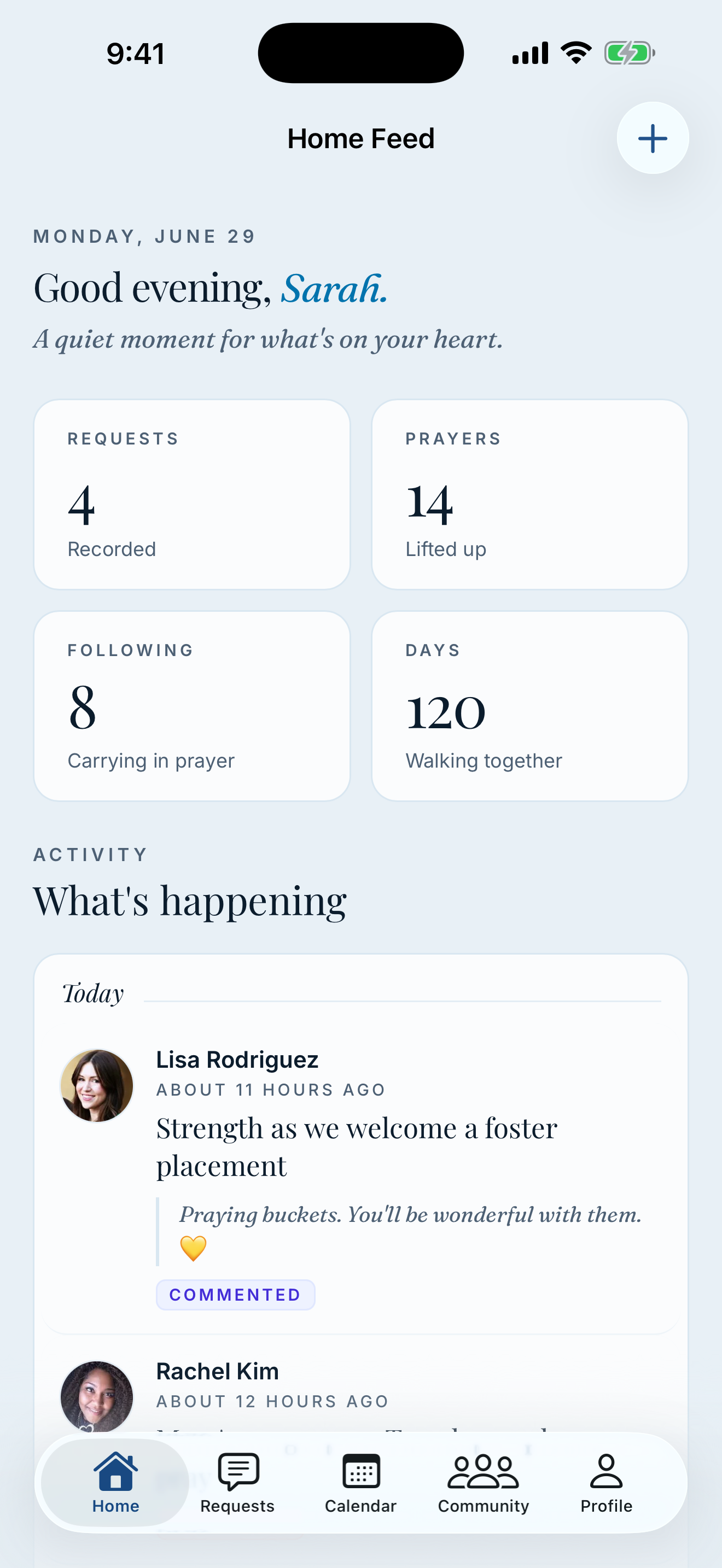 Lifted Prayer screenshot 1