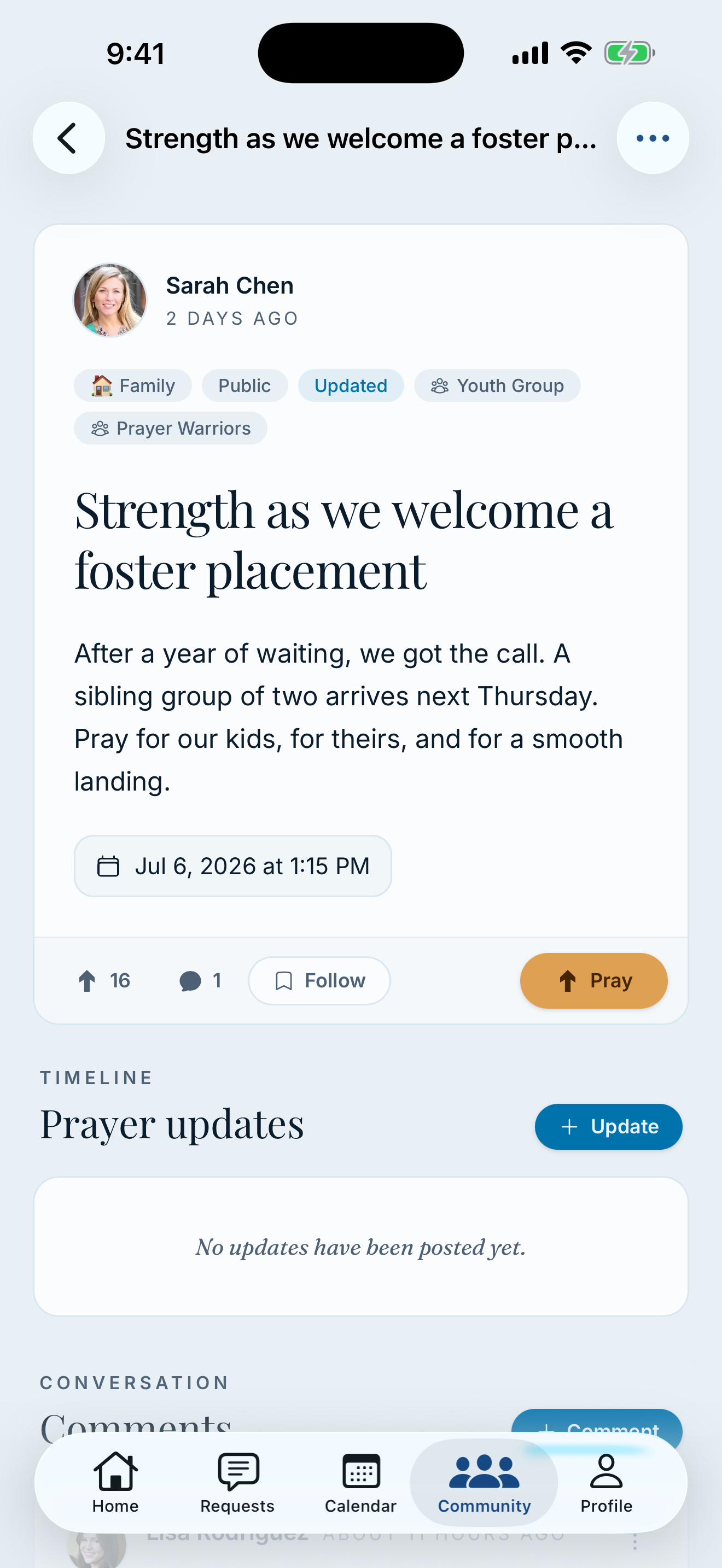 Lifted Prayer screenshot 2