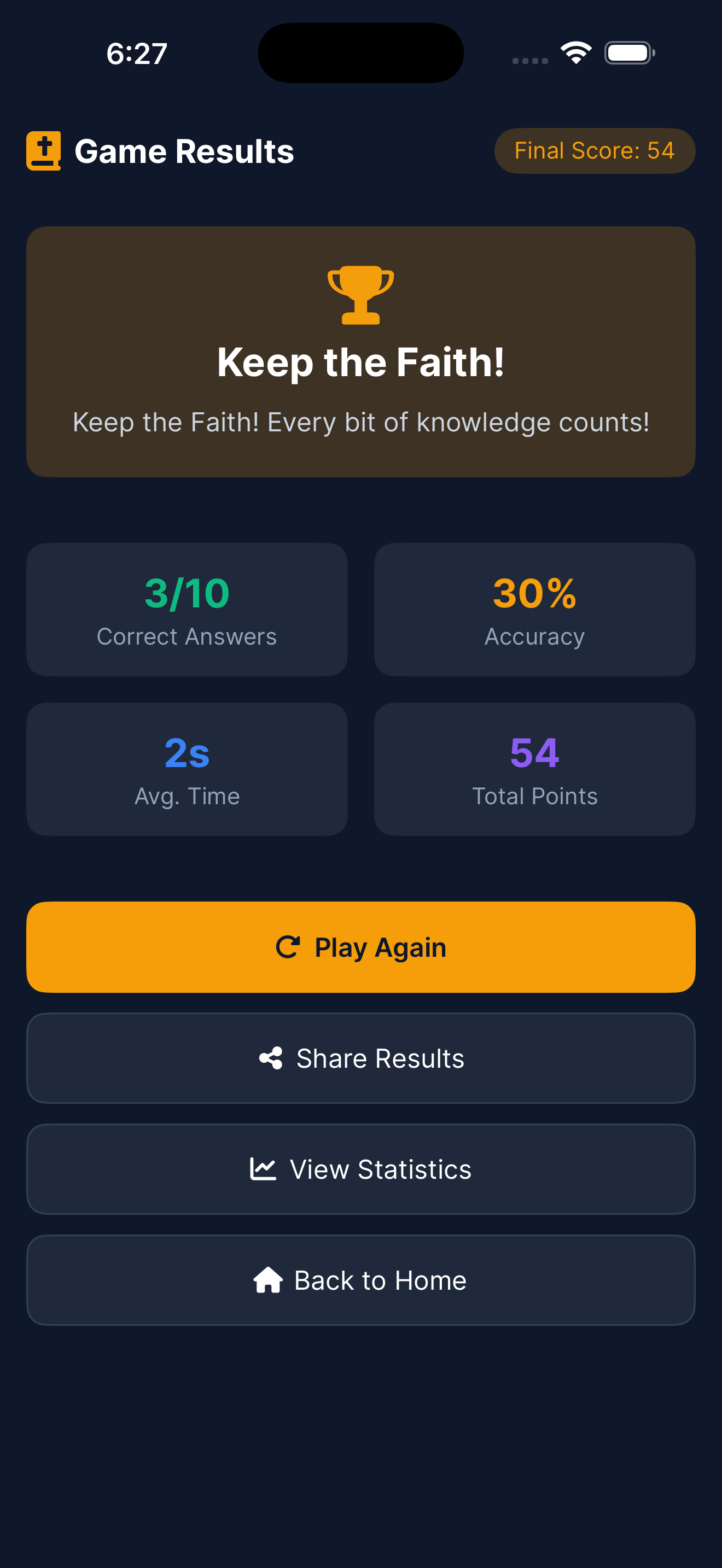 Bible Reference Game screenshot 4